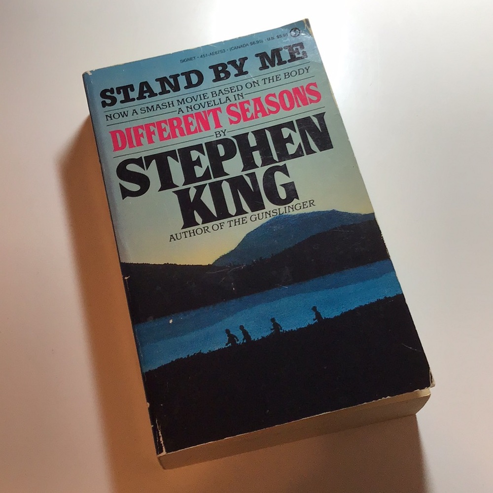 🔥Different Seasons by Stephen King Stand By Me cover 1983 signet paperback